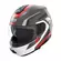 Nolan N100.6 Cinetico Мотошлем Grey Lava Red Красный