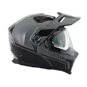 Simpson Journey Armor Modular Мотошлем Gray Black Серый