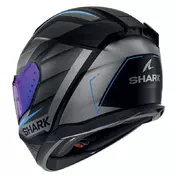 Shark D-skwal 3 Sizler Mat Мотошлем Anthracite Blue Синий