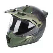 Klim Krios Pro Echo Мотошлем Green Matt Зеленый