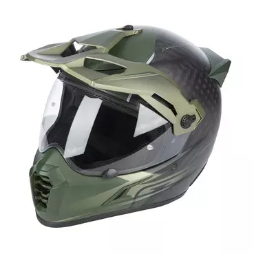 Klim Krios Pro Echo Мотошлем Green Matt Зеленый