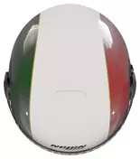 N20-2 VISOR TRICOLORE White, Red, Green