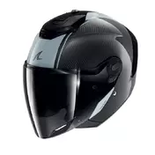 Shark Rs Jet Carbon Skin Мотошлем Silver Серый