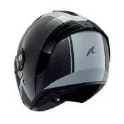 Shark Rs Jet Carbon Skin Мотошлем Silver Серый