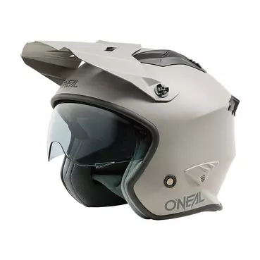 O Neal Volt 2206 Solid Мотошлем Grey Серый