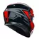 Agv K3 E2206 Compound Мотошлем Black Red Красный