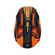O Neal 3srs 2206 Haze Мотошлем Blue Orange Оранжевый