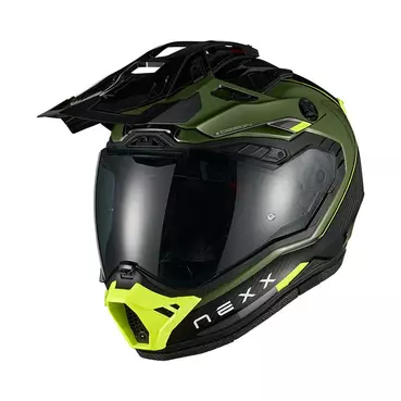 Nexx X.rally Raid Мотошлем Green Neon Зеленый