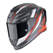 SCORPION EXO-R1 EVO Carbon Air Runner integralhelm matt black / red