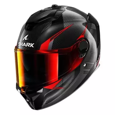 SHARK Spartan GT Pro Kultram Carbon integralhelm Carbon / Black / Red