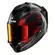 SHARK Spartan GT Pro Kultram Carbon integralhelm Carbon / Black / Red