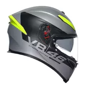 Agv K5 S Apex 46 Мотошлем Black Yellow Желтый