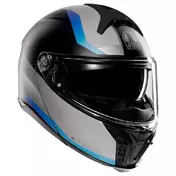 AGV Tourmodular Stray E2206 Multi MPLK Modularhelm Matt Black / Grey / Blue