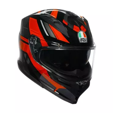 Agv K7 E2206 Taurax Мотошлем Black Red Красный