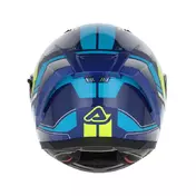 Acerbis X-way Graphic Мотошлем Blue Yellow Синий