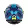 Acerbis X-way Graphic Мотошлем Blue Yellow Синий