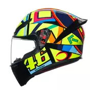 Agv K1 S E2206 Soleluna 2017 Мотошлем Желтый