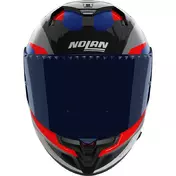 Nolan X-904 Ultra Carbon Quin Мотошлем Calibro Blue Синий