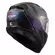 Ls2 Ff811 Vector 2 Carbon Savage Мотошлем Chameleon Фиолетовый