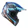 Suomy X-wing Motley Мотошлем Blue Black Синий