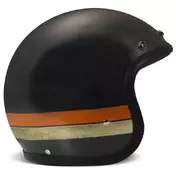 DMD Vintage Handmade jethelm goldie black