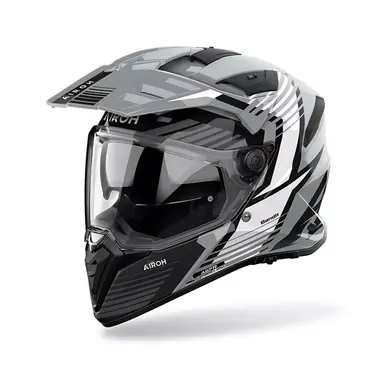 Airoh Bandit Spicy Мотошлем Grey Glossy Серый