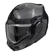 SCORPION EXO-Tech EVO Carbon Onyx Modularhelm Черный