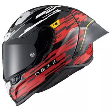 NEXX X.R3R Glitch Racer integralhelm Красно-белый