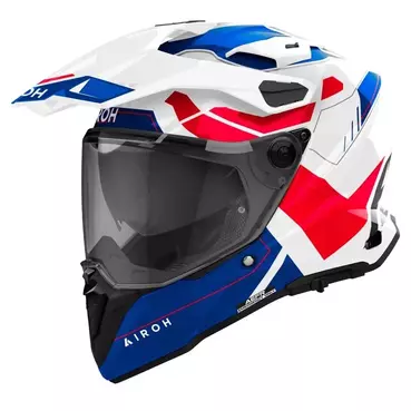 AIROH Commander 2 Reveal integralhelm Бело-синий