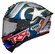 X-SPR PRO Toprak TC-2 silver, blue, red