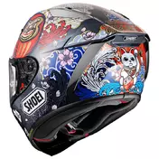 Shoei X-spr Pro Marquez Motegi5 Tc-1 Мотошлем Синий