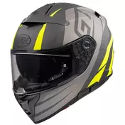 Premier Devil Gt Y Bm Мотошлем Grey Yellow Желтый