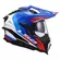 Ls2 Mx701 Explorer Hexa Мотошлем White Blue Red Синий