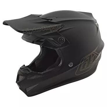 Troy Lee Designs Gp Mono Youth Мотошлем Black Matt Черный