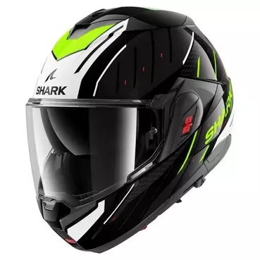 SHARK Oxo Rydger Modularhelm Black / White / Yellow