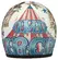 Retro Circus Beige, Blue, Black