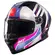 MT Helmets Stinger 2 Tron integralhelm Белый / розовый