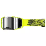 SHOT LITE PATROL Motocross Enduro Mask Fluorescent Yellow Grey