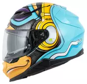 F71 Monkey DJ MC23 White, Black, Blue, Gold