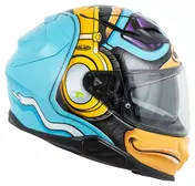 F71 Monkey DJ MC23 White, Black, Blue, Gold