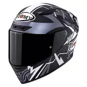 Suomy Track-1 Sam Lowes Replica 2025 Мотошлем Black Matt Черный