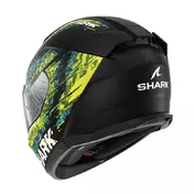 Shark D-skwal 3 Speed-vib Mat Мотошлем Yellow Желтый