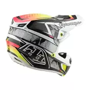 Troy Lee Designs Se5 Carbon Lined Up Мотошлем White Белый