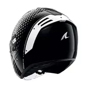 Shark Rs Jet Stride Мотошлем Black White Белый