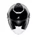 Shark Rs Jet Stride Мотошлем Black White Белый