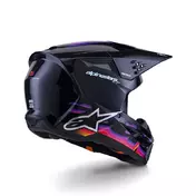 Alpinestars Sm3 Force Мотошлем Black Glossy Черный