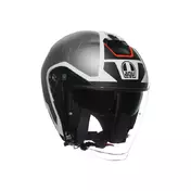 Agv Irides E2206 Trieste Мотошлем Nero White Red Серый