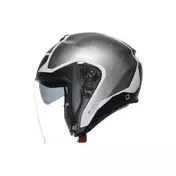 Agv Irides E2206 Trieste Мотошлем Nero White Red Серый
