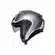 Agv Irides E2206 Trieste Мотошлем Nero White Red Серый