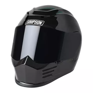 Simpson Speed 2206 Мотошлем Black Gloss Черный